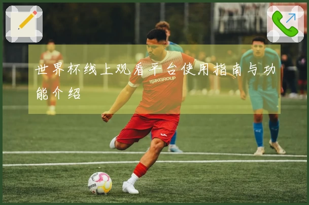 世界杯线上观看平台使用指南与功能介绍